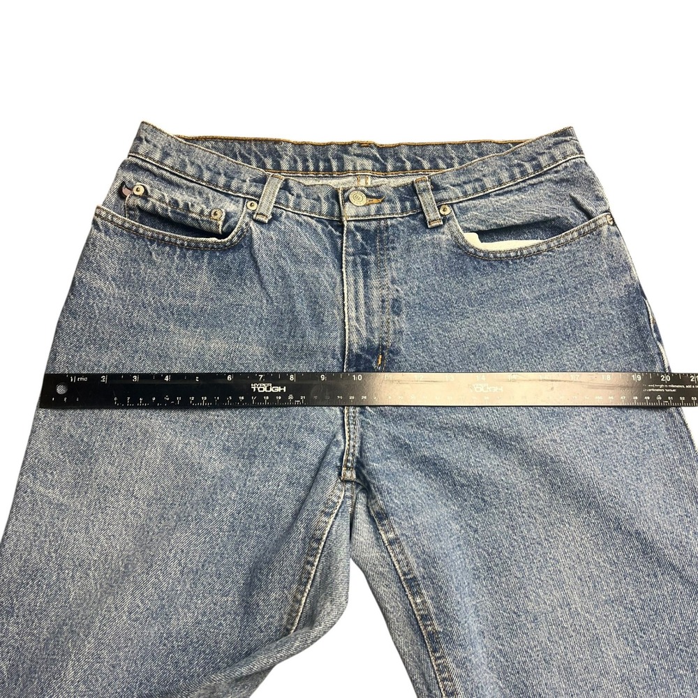 Polo Jeans Co Ralph Lauren Medium Wash Straight Leg High Rise Denim Jeans - Picture 9 of 11